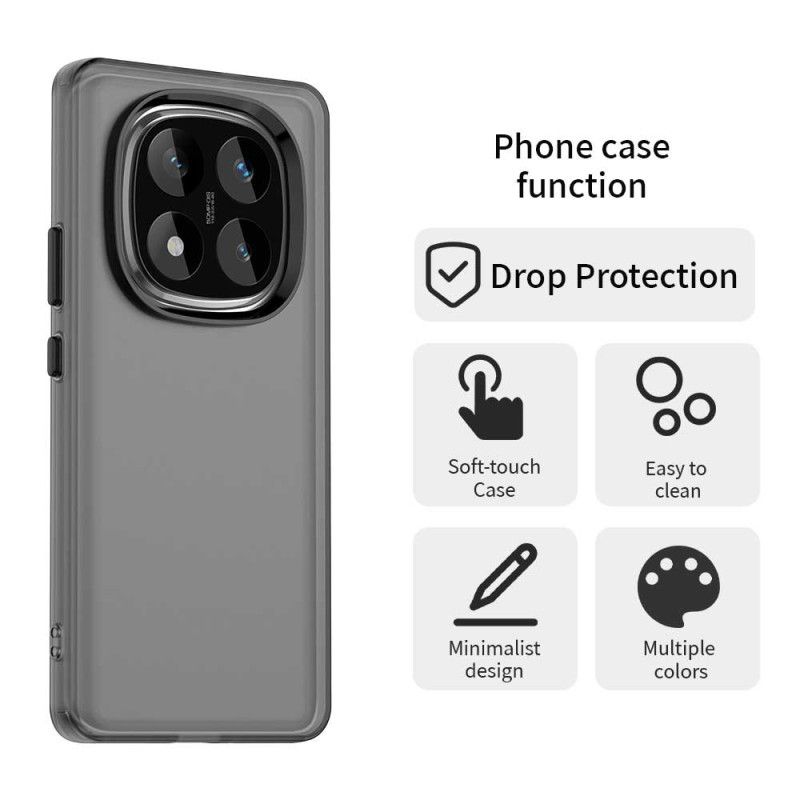 Κάλυμμα Xiaomi Redmi Note 14 Pro 5g Πολύχρωμο Σιλικόνης