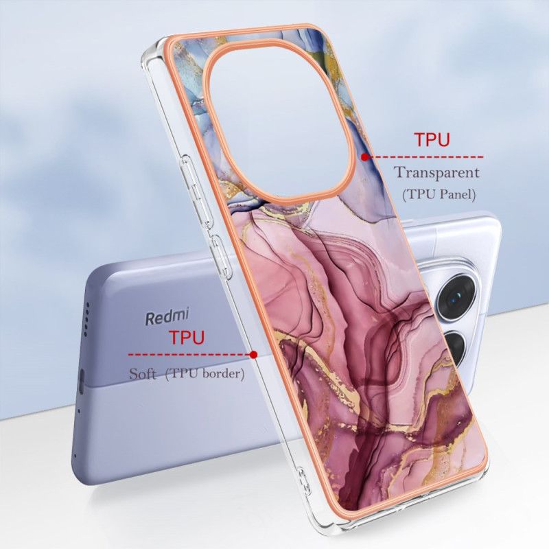 Κάλυμμα Xiaomi Redmi Note 14 Pro 5g Στυλ Μαρμάρου
