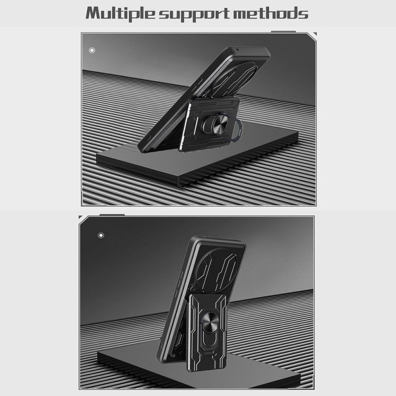 Κάλυμμα Xiaomi Redmi Note 14 Pro 5g Συρόμενο Κάλυμμα Κάμερας Και Βάση