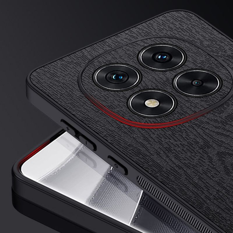 Κάλυμμα Xiaomi Redmi Note 14 Pro 5g Υφασμάτινο Δέρμα Με Υφή Σιλικόνης