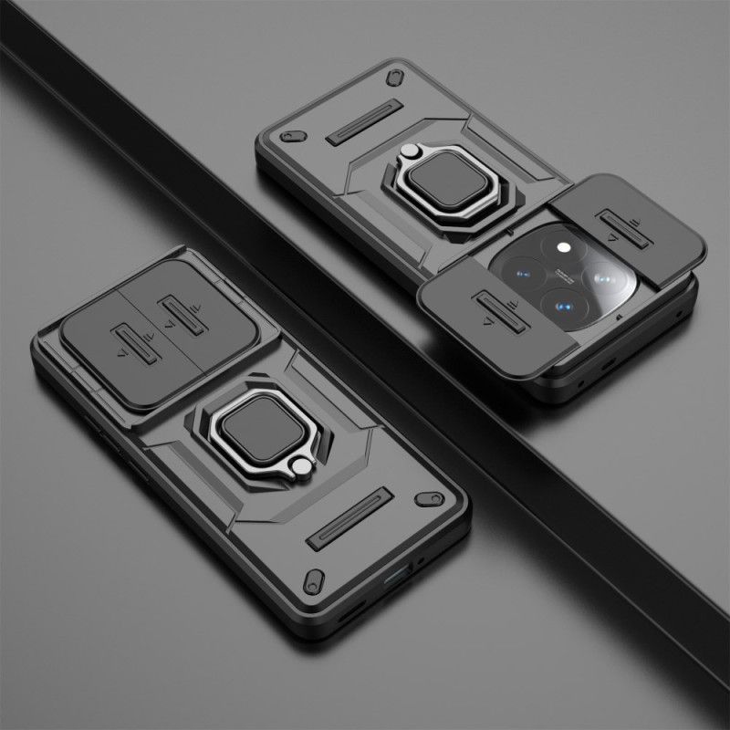 Κάλυμμα Xiaomi Redmi Note 14 Pro Plus 5g Ανθεκτικός Δακτύλιος Με Προστατευτικό Φακού
