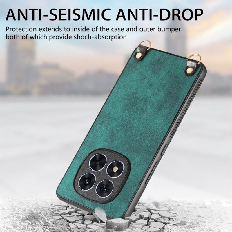 Κάλυμμα Xiaomi Redmi Note 14 Pro Plus 5g Δερμάτινο Εφέ