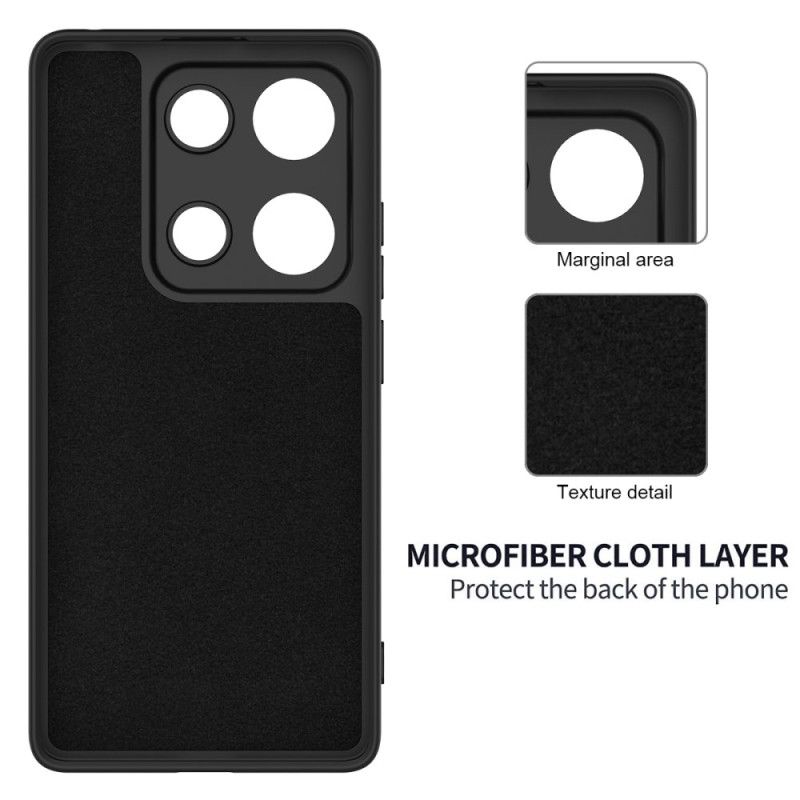 Κάλυμμα Xiaomi Redmi Note 14s Λουράκι Υγρής Σιλικόνης Σιλικόνης