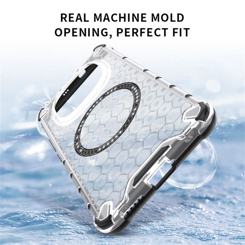 Κάλυμμα Xiaomi Redmi Note 15 5g Σχεδιασμός Magsafe Σε Κυψελοειδή Μορφή Σιλικόνης