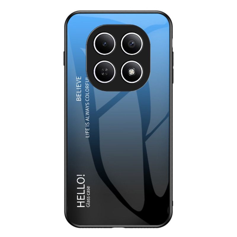 Κάλυμμα Xiaomi Redmi Note 15 5g Θήκες Κινητών Γυαλί Hello Από Σκληρυμένο Γυαλί