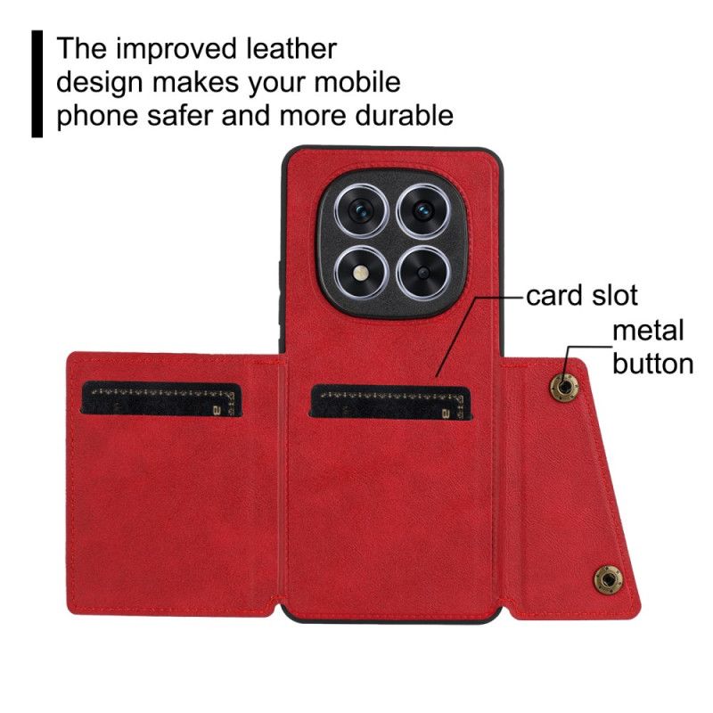 Κάλυμμα Xiaomi Redmi Note 15 5g Θήκες Κινητών Θήκη Καρτών Και Ενσωματωμένη Βάση