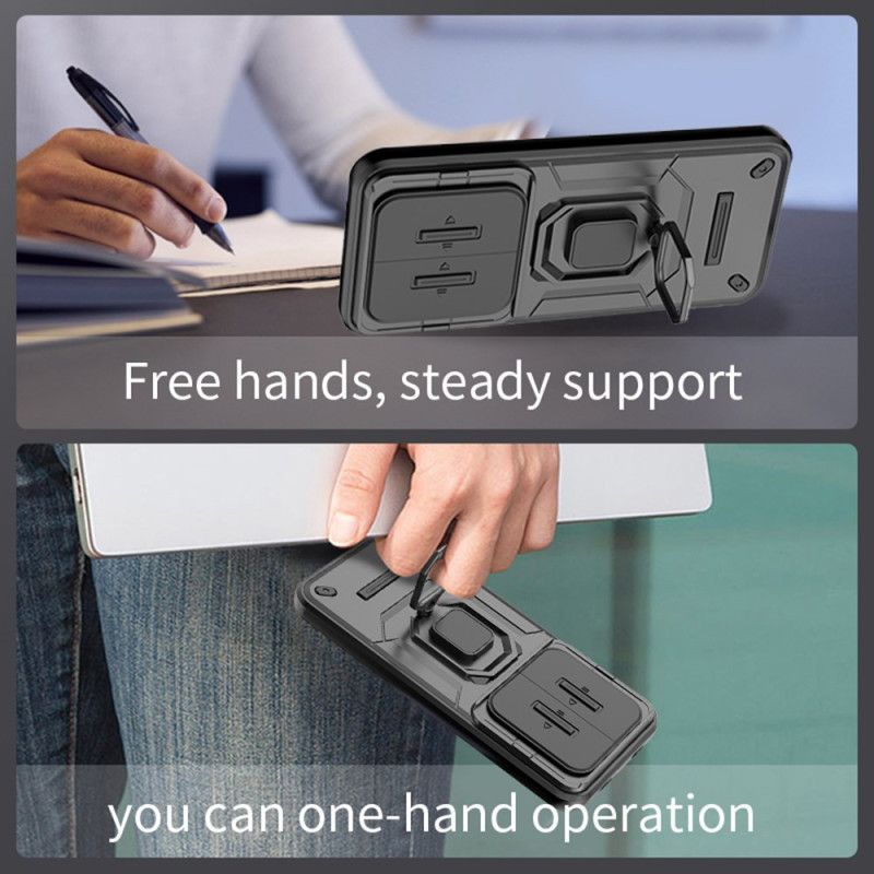 Κάλυμμα Xiaomi Redmi Note 15 Pro 5g Ανθεκτικό Δαχτυλίδι Με Καπάκι Φακού