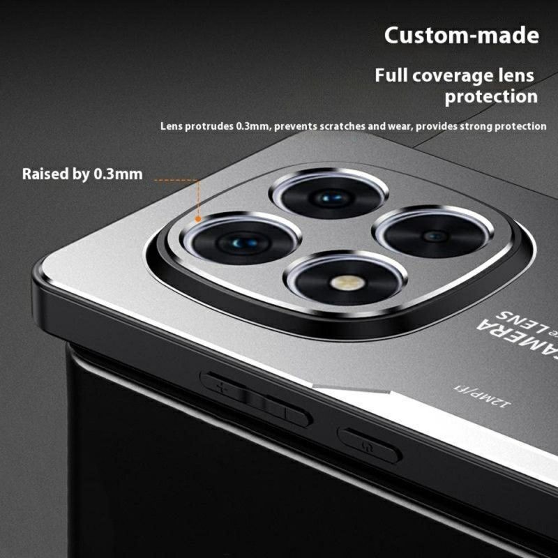 Κάλυμμα Xiaomi Redmi Note 15 Pro Plus 5g Εφέ Μεταλλικού Εφέ Σιλικόνης