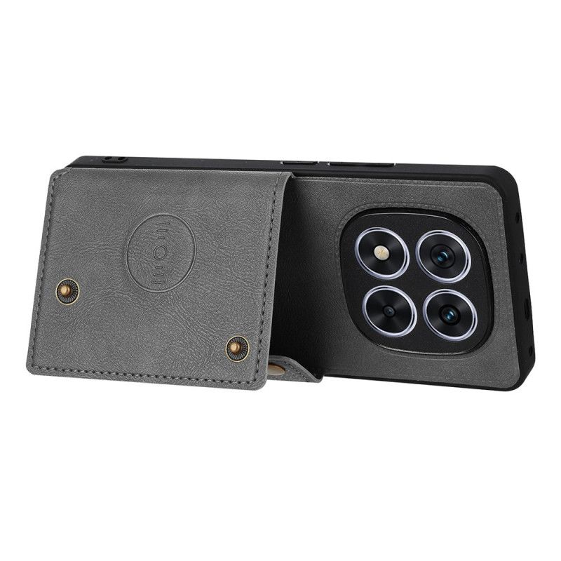 Κάλυμμα Xiaomi Redmi Note 15 Pro Plus 5g Με Θήκη Κάρτας Και Βάση Σιλικόνης