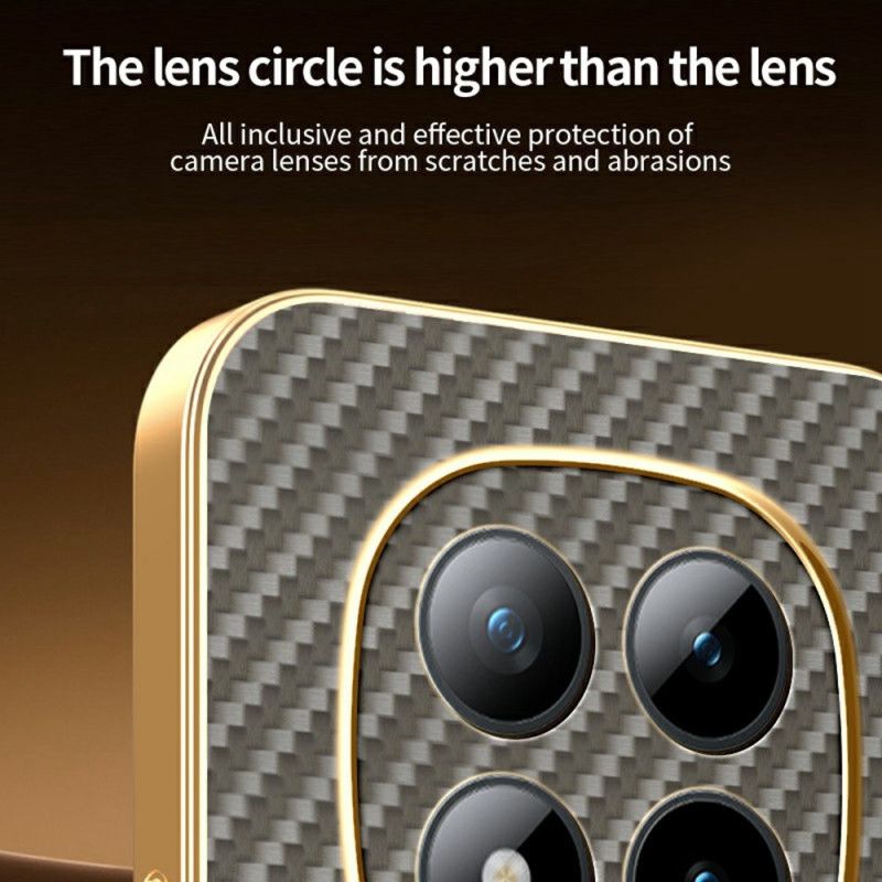 Κάλυμμα Xiaomi Redmi Note 15 Pro Plus 5g Υφή Ίνων Άνθρακα