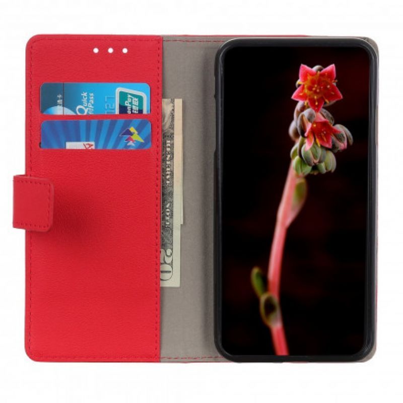 Poco F3 / Xiaomi Mi 11I 5G Κάλυμμα Απλού Εφέ Δέρματος