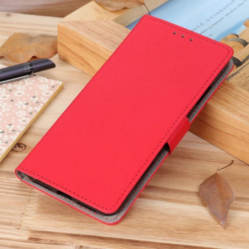 Poco F3 / Xiaomi Mi 11I 5G Κάλυμμα Απλού Εφέ Δέρματος