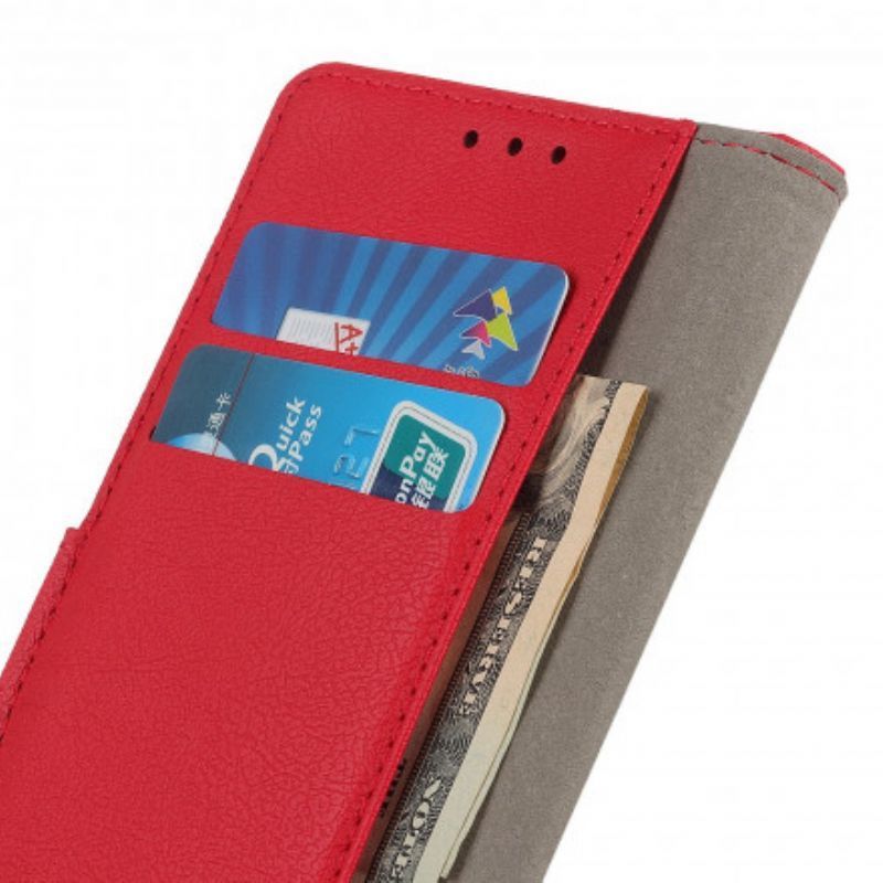 Poco F3 / Xiaomi Mi 11I 5G Κάλυμμα Απλού Εφέ Δέρματος