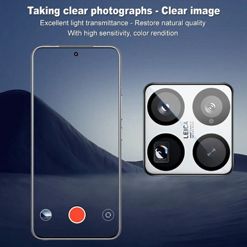 Προστατευτικό Φακού Από Σκληρυμένο Γυαλί Για Xiaomi 15 Pro Με Αυτορυθμιζόμενο Πλαίσιο
