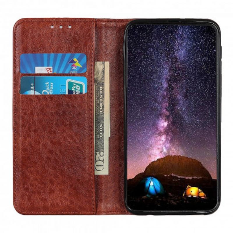 Πτυσσόμενο Κάλυμμα Xiaomi 11 Lite 5G Ne/Mi 11 Lite 4G/5G Υφή Δέρματος
