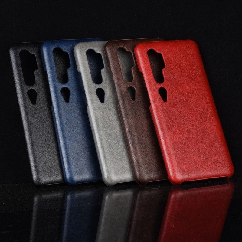 Θήκη Για Xiaomi Mi Note 10 / Note 10 Pro Lychee Performance Leather Effect