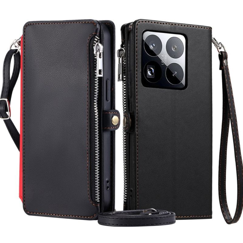 Θηκη Κινητου Xiaomi 15 Pro Θήκες Κινητών Λουράκι Premium Και Λουράκι Ώμου