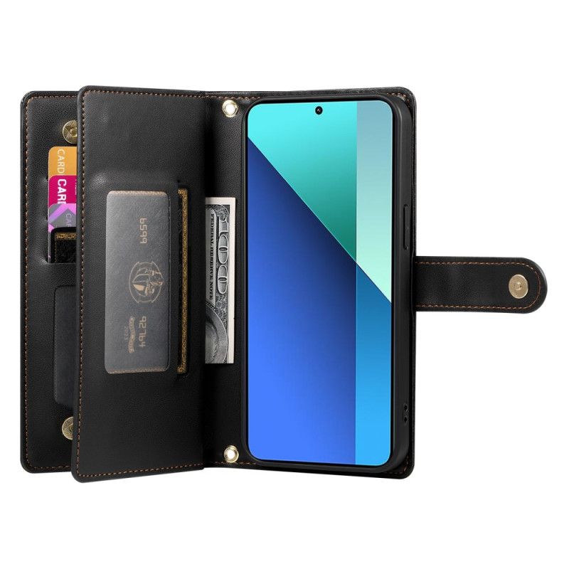 Θηκη Κινητου Xiaomi 15 Ultra Πορτοφόλι Με Λουράκι Και Λουράκι Ώμου Λουράκι