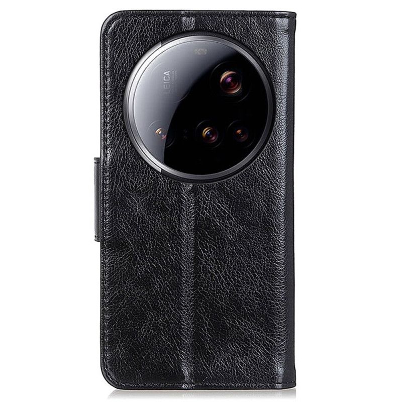 Θηκη Κινητου Xiaomi 15 Ultra Υφή Δέρματος Νάπα