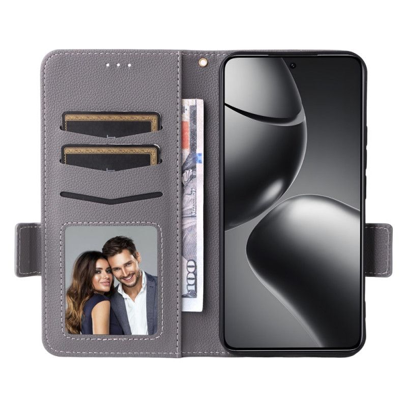 Θηκη Κινητου Xiaomi 15t Pro Θήκες Κινητών Τεχνητό Δέρμα Με Κορδόνι