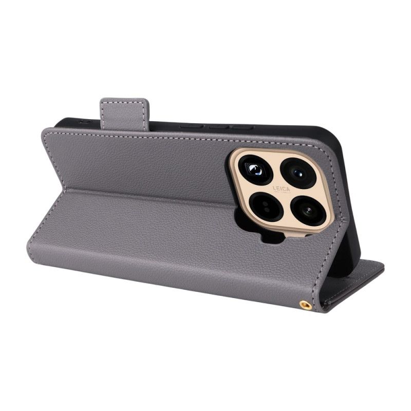 Θηκη Κινητου Xiaomi 15t Pro Θήκες Κινητών Τεχνητό Δέρμα Με Κορδόνι