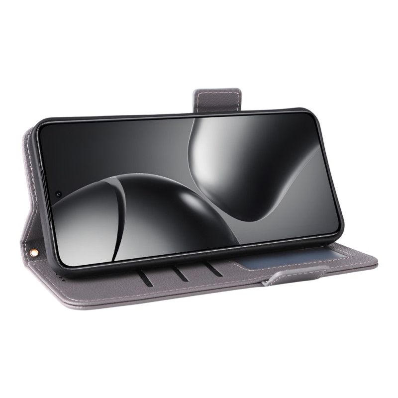 Θηκη Κινητου Xiaomi 15t Pro Θήκες Κινητών Τεχνητό Δέρμα Με Κορδόνι