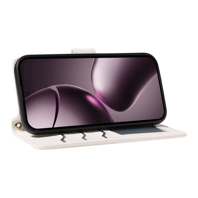 Θηκη Κινητου Xiaomi 15t Θήκες Κινητών Καπιτονέ Με Λουρί Και Λουρί Ώμου