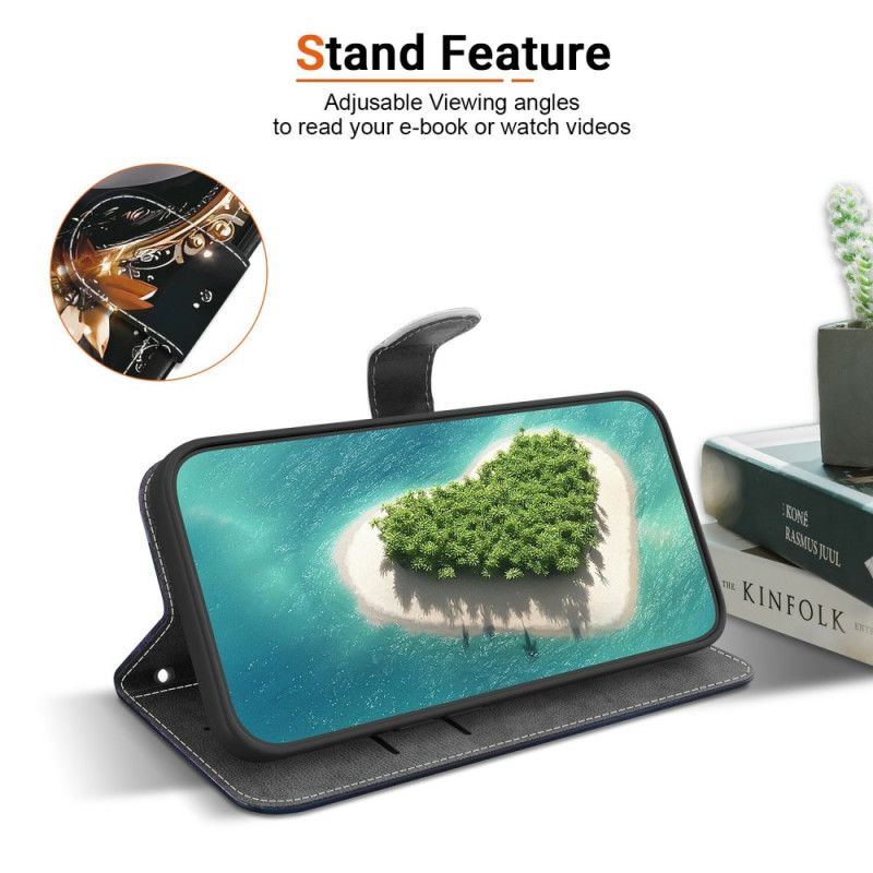 Θηκη Κινητου Xiaomi 15t Θήκες Κινητών Μαύρη Και Χρυσή Καρδιά