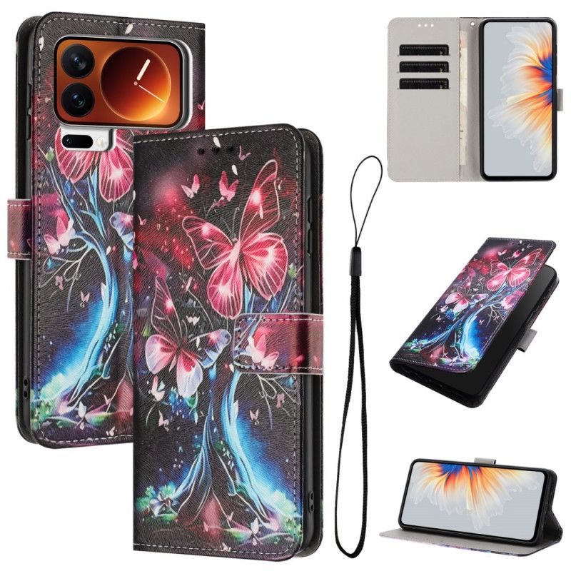 Θηκη Κινητου Xiaomi 17 Pro Δέντρο Με Πεταλούδες