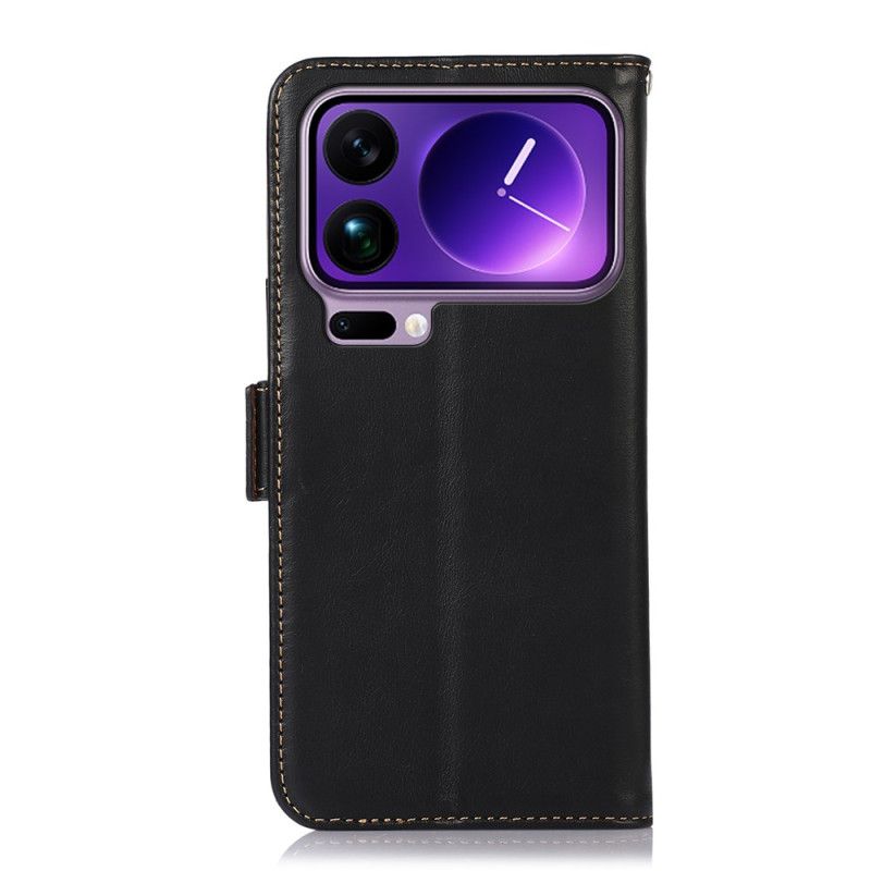 Θηκη Κινητου Xiaomi 17 Pro Max Θήκες Κινητών Γνήσιο Δέρμα Με Κλείδωμα Rfid