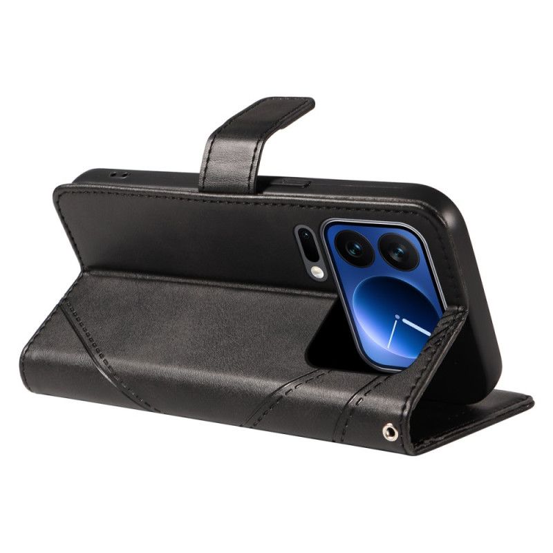 Θηκη Κινητου Xiaomi 17 Pro Θήκες Κινητών Δίχρωμο Δέρμα Εφέ