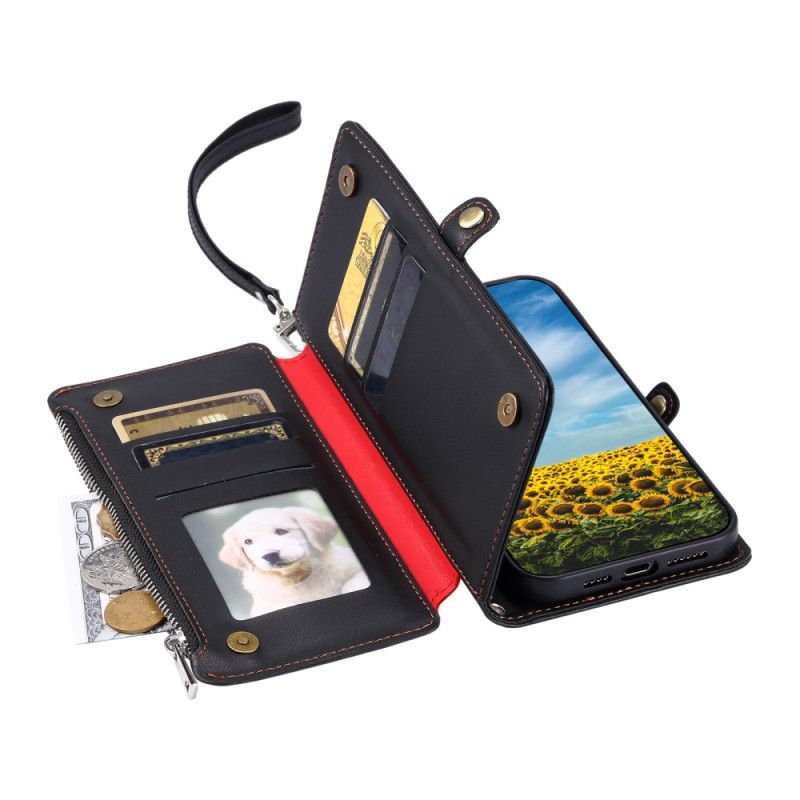 Θηκη Κινητου Xiaomi Redmi Note 14 5g Πορτοφόλι Με Ρυθμιζόμενο Λουράκι