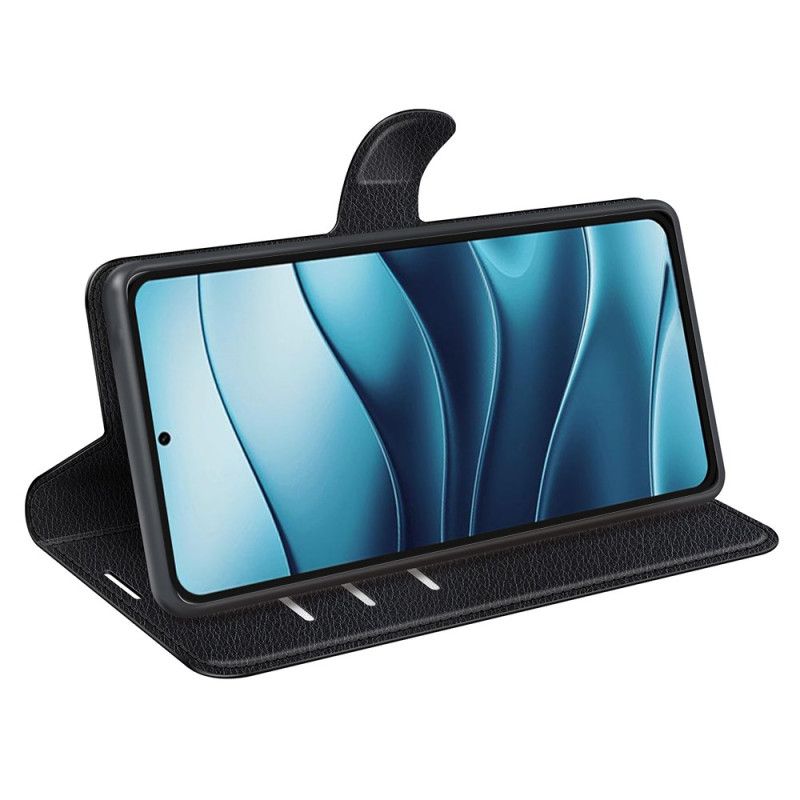 Θηκη Κινητου Xiaomi Redmi Note 14 5g Θήκες Κινητών Κλασικό Δέρμα Lychee Faux