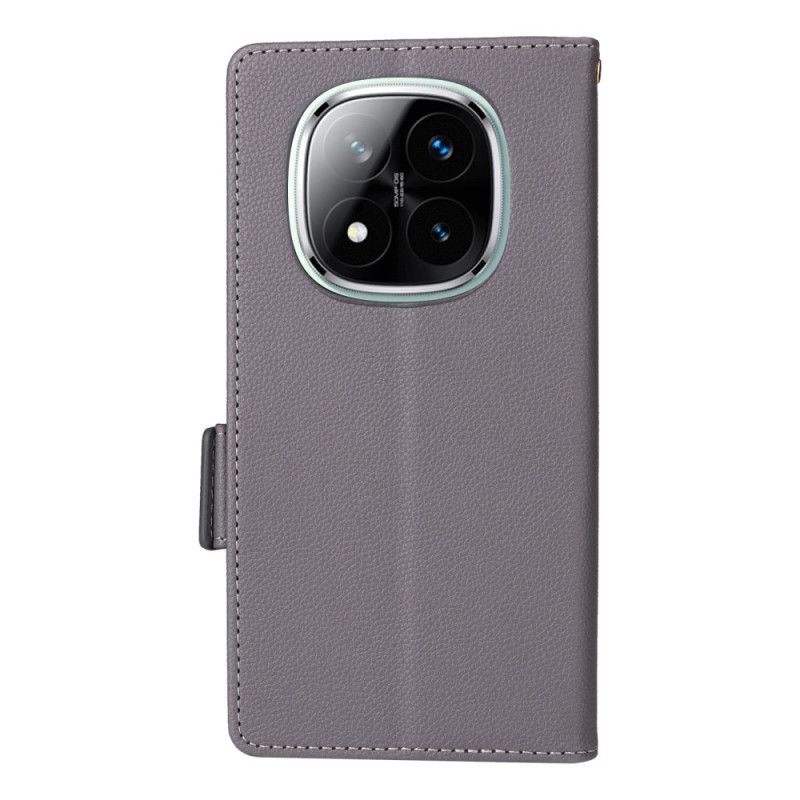 Θηκη Κινητου Xiaomi Redmi Note 14 Pro Plus 5g Θήκες Κινητών Ανάγλυφη Επιφάνεια Με Λουράκι