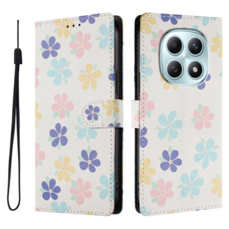 Θηκη Κινητου Xiaomi Redmi Note 15 5g Πολύχρωμα Λουλούδια