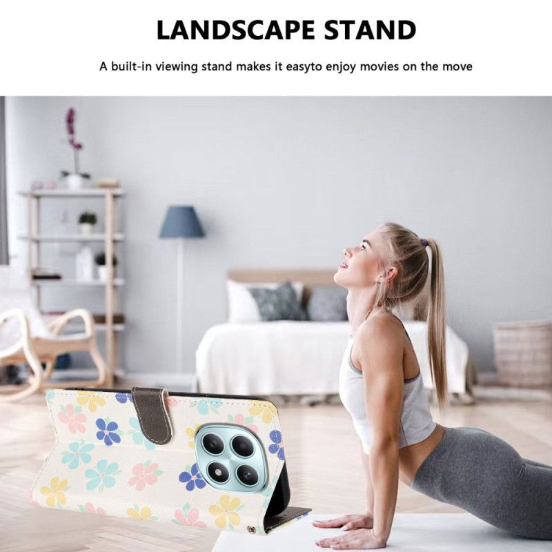 Θηκη Κινητου Xiaomi Redmi Note 15 5g Πολύχρωμα Λουλούδια