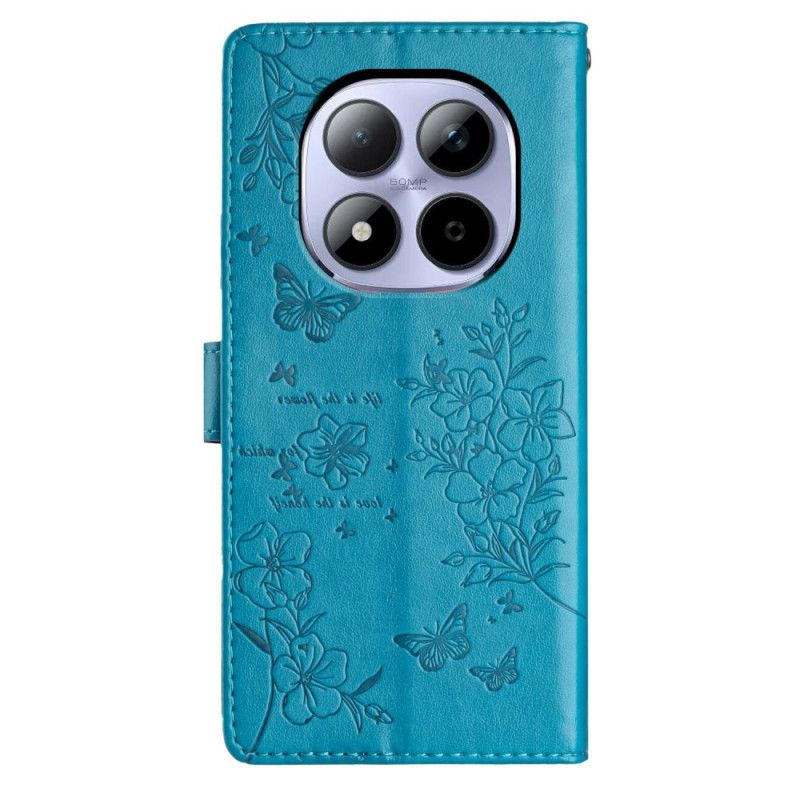 Θηκη Κινητου Xiaomi Redmi Note 15 Pro 5g Θήκες Κινητών Χάραξη Λουλουδιών