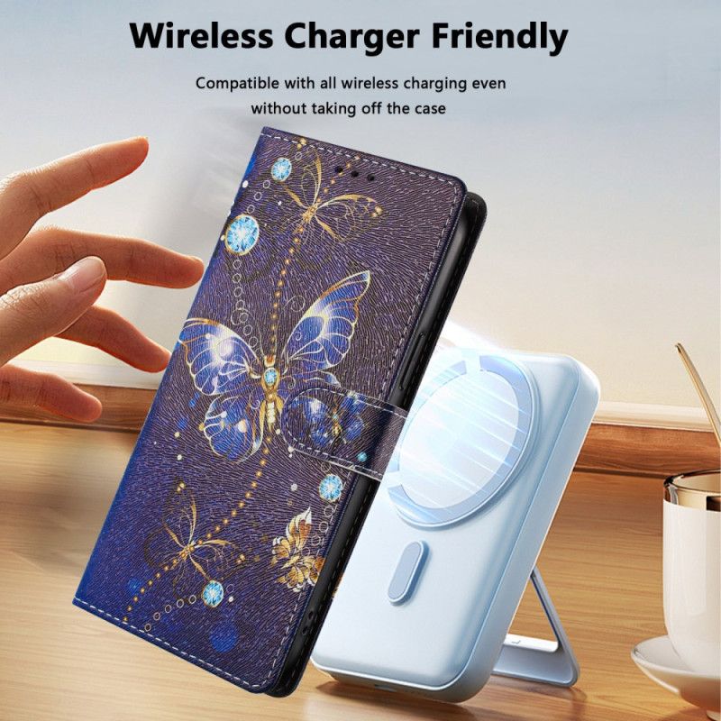 Θηκη Κινητου Xiaomi Redmi Note 15 Pro Plus 5g Θήκες Κινητών Πολύτιμες Πεταλούδες