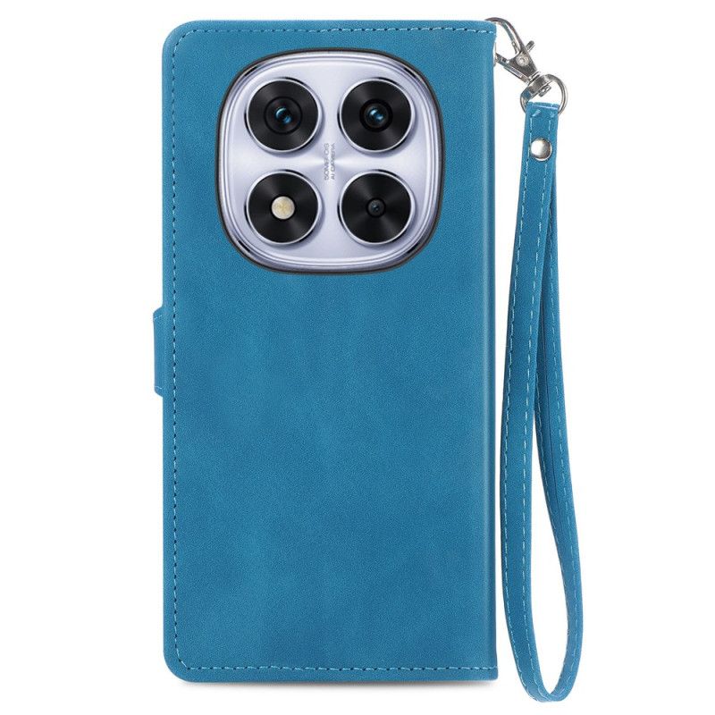 Θηκη Κινητου Xiaomi Redmi Note 15 Pro Plus 5g Θήκες Κινητών Σχέδιο Με Εφέ Σουέτ Λουλουδάτο