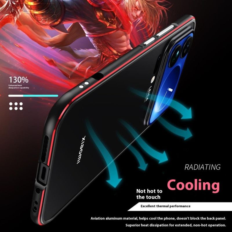 Xiaomi 17 Pro Max Προφυλακτήρας Προστασίας Φακού Και Μεταλλικό Πλαίσιο